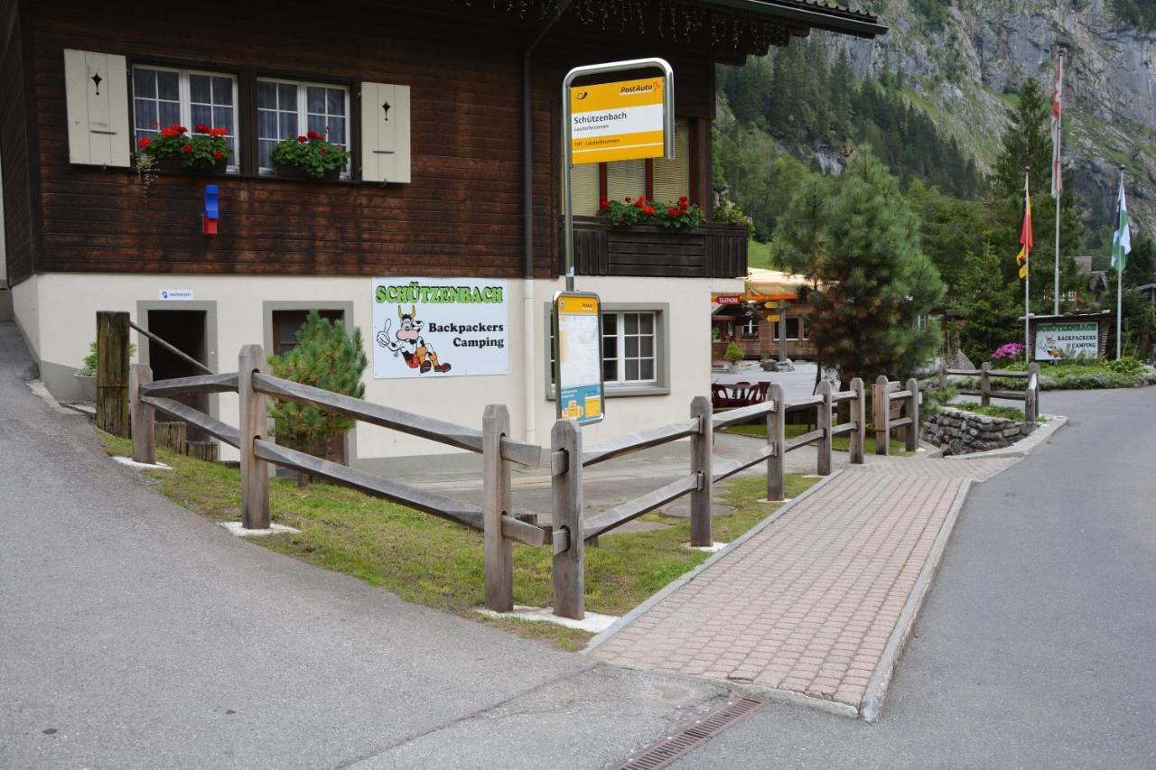 ラウターブルンネン Schutzenbach Backpackers For Adults 18-35ホステル エクステリア 写真