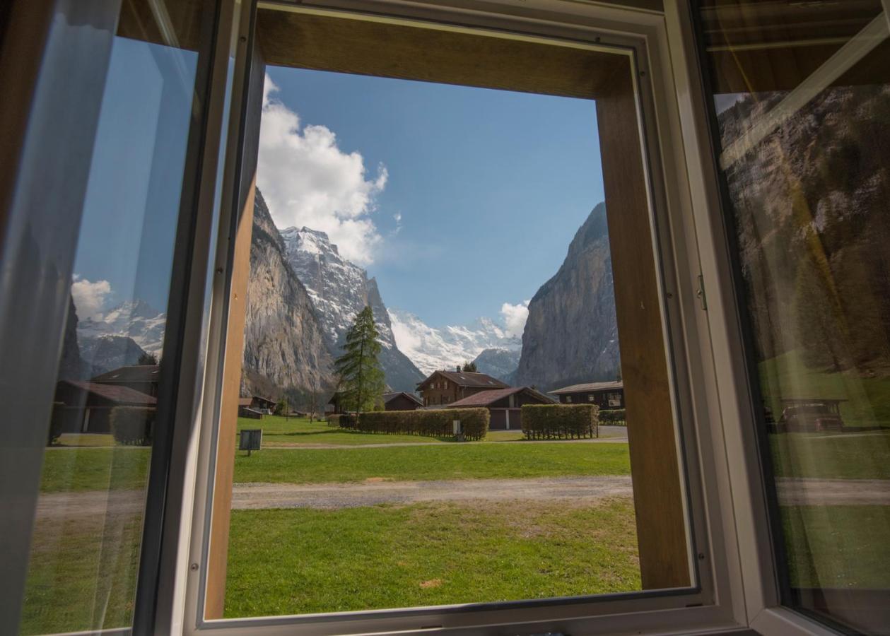 ラウターブルンネン Schutzenbach Backpackers For Adults 18-35ホステル エクステリア 写真